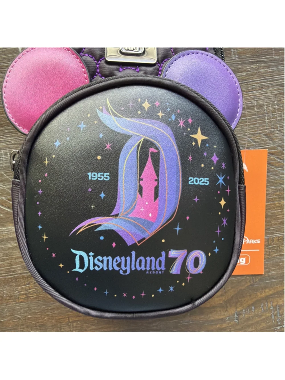 NEW Disneyland X Lug Limited Edition 70th Anniversary Crossbody Belt Bag Mickey